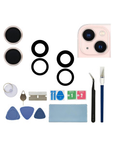 Reemplazo Lente Cámara Trasera iPhone 13/13 Mini Zhibao Dorado