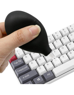 Soplador de Aire Portátil Inalámbrico Haohaiblooms - Limpiador Mini Negro 2