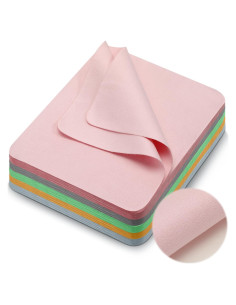 Paños de Limpieza Microfibra Suede Zyghjort 100 Pcs 14x17 cm