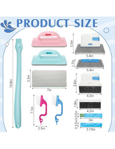 Kit de Limpieza de Pantallas Chengu 8 Piezas Multiuso 2