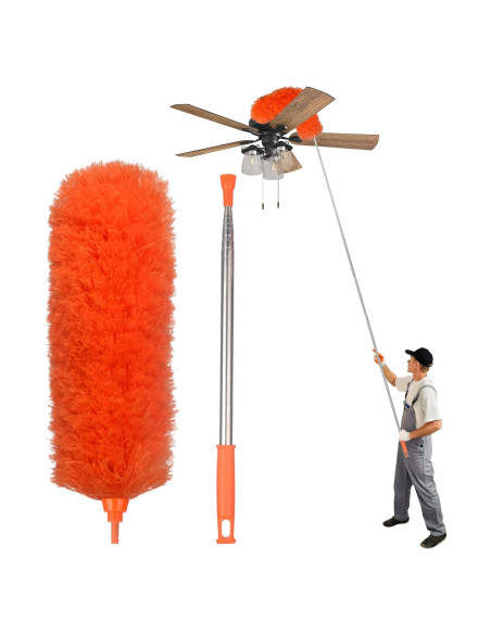 Plumero Extensible de Microfibra CHENCAILI 76.2 a 254 cm
