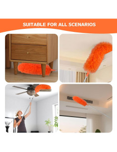 Plumero Extensible de Microfibra CHENCAILI 76.2 a 254 cm 2