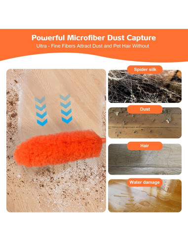 Plumero Extensible de Microfibra CHENCAILI 76.2 a 254 cm