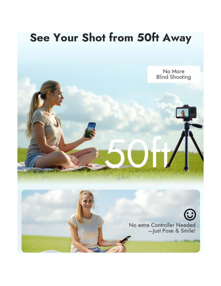 Monitor Selfie Inalámbrico WARDIX 3.97" Magnético