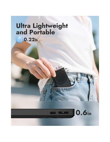 Monitor Selfie Inalámbrico WARDIX 3.97" Magnético