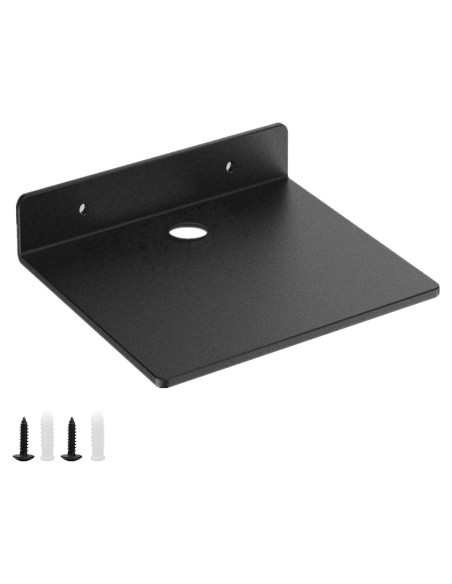 Estante Flotante de Aluminio NUTNAPH 10x12.7cm Negro