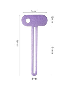 Extractor de Pasta de Dientes Metalico 6 Pcs Fuzhou Chiyue 2