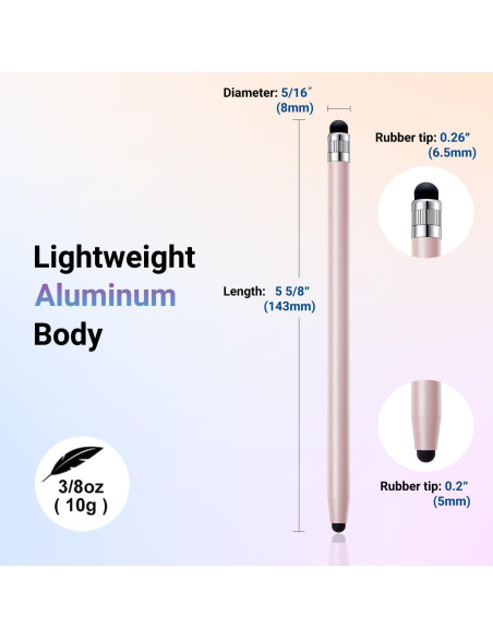 Bolígrafo Estilográfico 2-en-1 LINFANC para Pantallas Táctiles