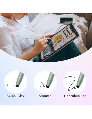 Bolígrafo Estilográfico 2-en-1 LINFANC para Pantallas Táctiles