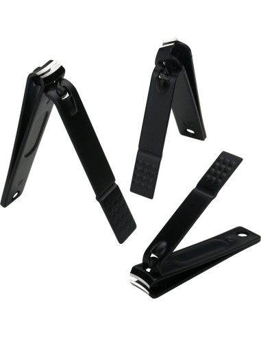 Juego de Manicura Profesional Glamne 10 en 1 Acero Inoxidable Púrpura