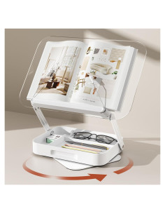Soporte de Libro Acrílico Ajustable BYMECOST 34x23.6cm