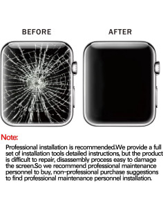 Kit de Reemplazo de Cristal para Apple Watch SE 44mm 2