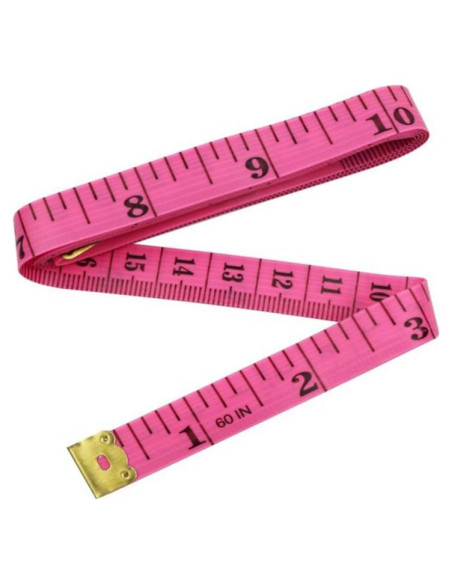 Cinta Métrica Flexible Doble Cara 150 cm Rosa - SquarezhenBo