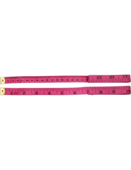 Cinta Métrica Flexible Doble Cara 150 cm Rosa - SquarezhenBo