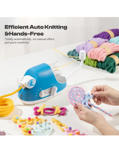 Máquina de Tejer i-Cord Automática Caydo KC-PRO 60cm/min 2