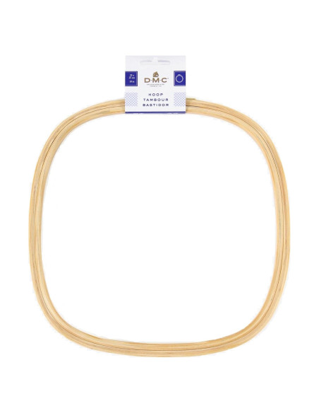 Aro de Bordado Cuadrado DMC 20.32 cm - Robusto y Duradero