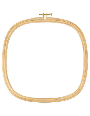 Aro de Bordado Cuadrado DMC 20.32 cm - Robusto y Duradero