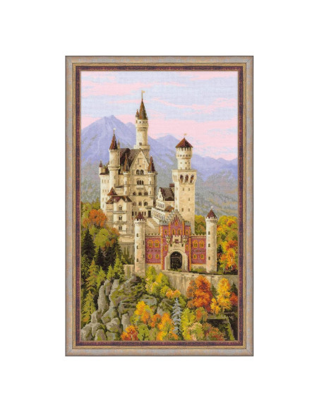 Kits de Punto de Cruz RIOLIS Castillo de Neuschwanstein 1520