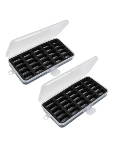 Caja de Almacenamiento de Bobinas YEQIN Jumbo M 2Pcs Transparente