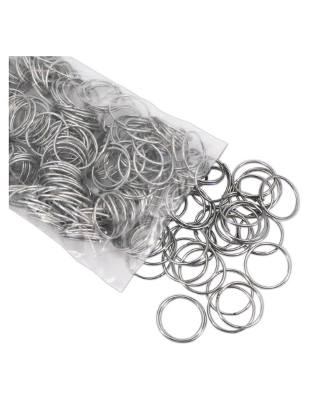 Anillas de Llave de Acero Galvanizado Versa-Tags 250 Unidades