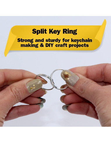 Anillas de Llave de Acero Galvanizado Versa-Tags 250 Unidades