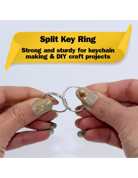 Anillas de Llave de Acero Galvanizado Versa-Tags 250 Unidades