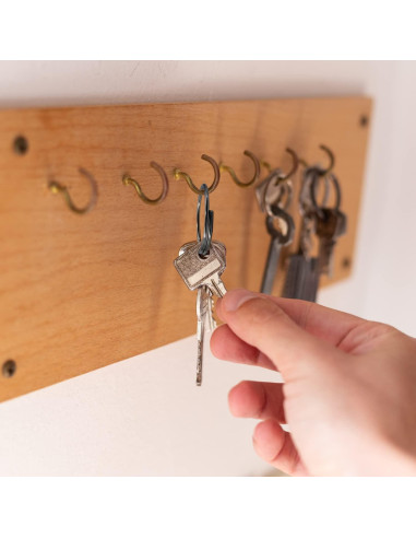 Anillas de Llave de Acero Galvanizado Versa-Tags 250 Unidades