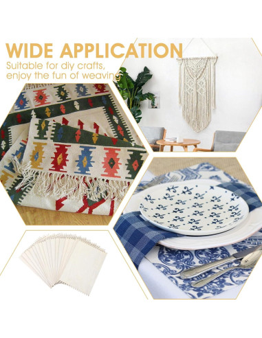 Kit de Tejido 24 Telas de Cartón DIVINA VITAE 15x22cm