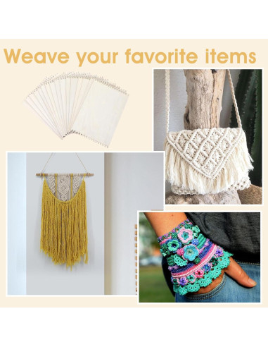 Kit de Tejido 24 Telas de Cartón DIVINA VITAE 15x22cm