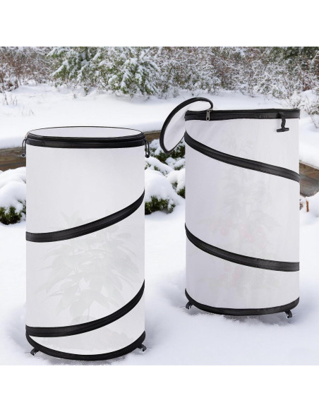 Cubierta de Planta Invierno 2 Pcs Pop Up 50.8x30.5cm PURPLE STAR