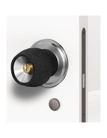 Cubierta de Manija de Puerta Redonda MDZDN - Silicona Antiescaldante