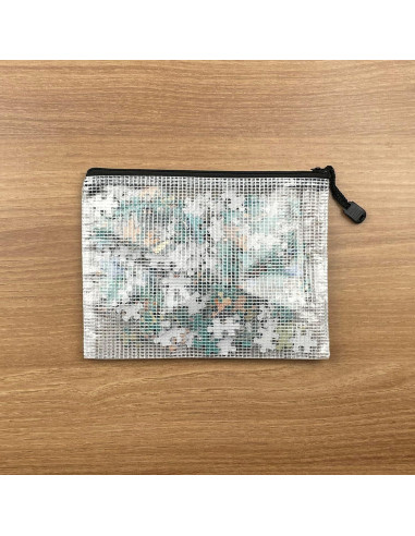 Bolsa de Documentos Oaimyy A5 Negra - 6 Pcs, Cremallera Malla