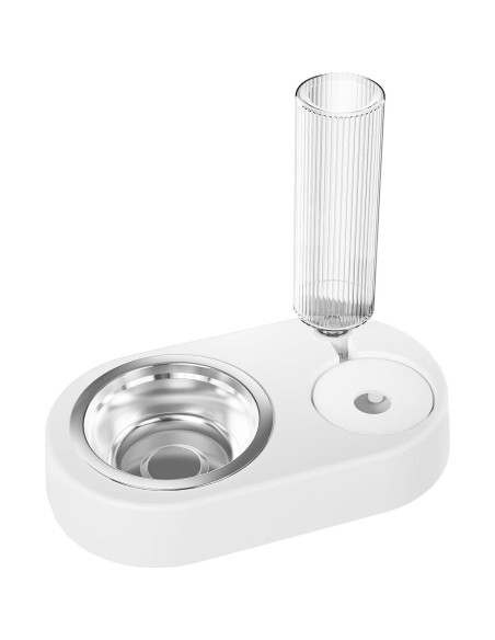 Dispensador automático de comida y agua Kola Panda 680ml blanco