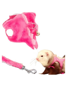 Arnés y Correa para Animales Pequeños Copfeu Rosa