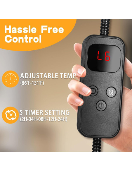 Cama Térmica para Gatos HXPLN con Almohadilla Removible 40x34cm