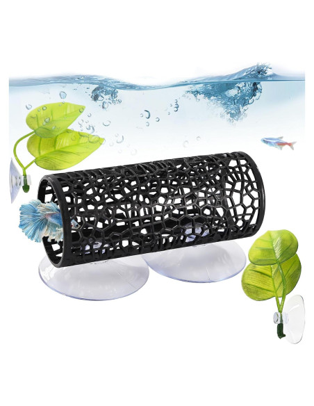 Hamaca para Betta Mzario 3 Piezas con Ventosas y Decoración