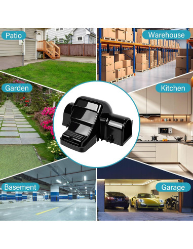 Trampas para Ratas Motrapso - Paquete de 4 Unidades Reutilizables