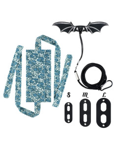 Transportador y Arnés Ajustable para Dragón Barbudo - 39x17cm