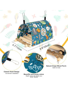 Cama Nido Colgante para Aves Timwaygo - Refugio Invierno 2