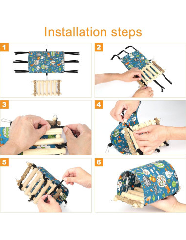 Cama Nido Colgante para Aves Timwaygo - Refugio Invierno