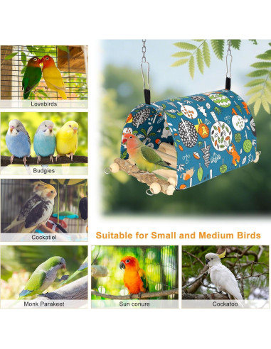 Cama Nido Colgante para Aves Timwaygo - Refugio Invierno