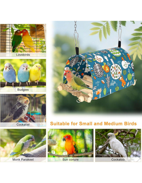 Cama Nido Colgante para Aves Timwaygo - Refugio Invierno
