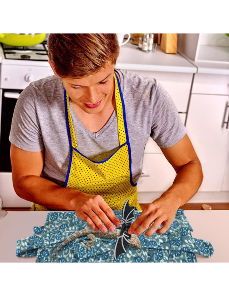 Transportador y Arnés Ajustable para Dragón Barbudo - 39x17cm