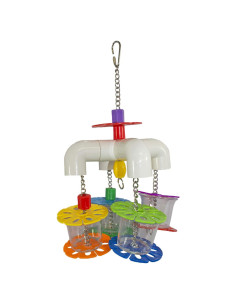 Forrajero Móvil Exotic Nutrition para Aves y Mascotas 30 cm