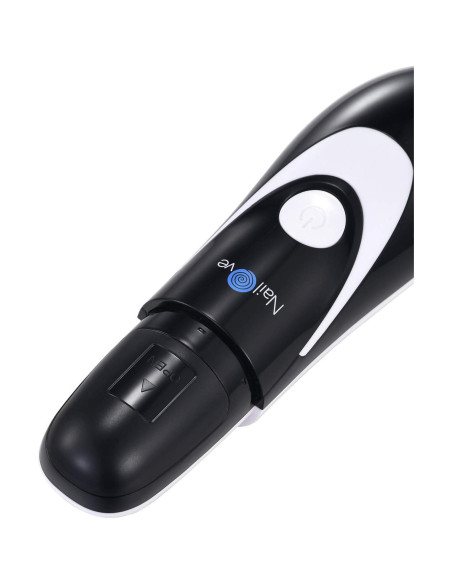 Cortauñas Eléctrico Nailove NL8503 Negro y Blanco USB