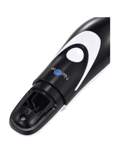 Cortauñas Eléctrico Nailove NL8503 Negro y Blanco USB