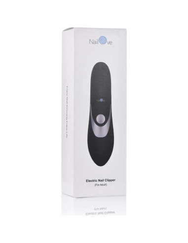 Cortauñas Eléctrico Nailove NL8503 Negro y Blanco USB