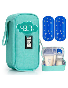 Bolsa de Enfriamiento de Leche Materna SUNMON Verde Claro