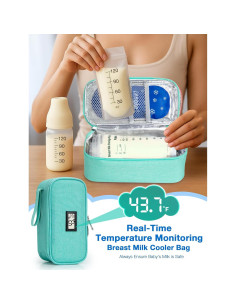 Bolsa de Enfriamiento de Leche Materna SUNMON Verde Claro 2