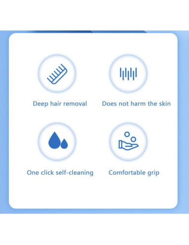 Cepillo Autolimpiante Slicker WLPHHM para Perros y Gatos Azul